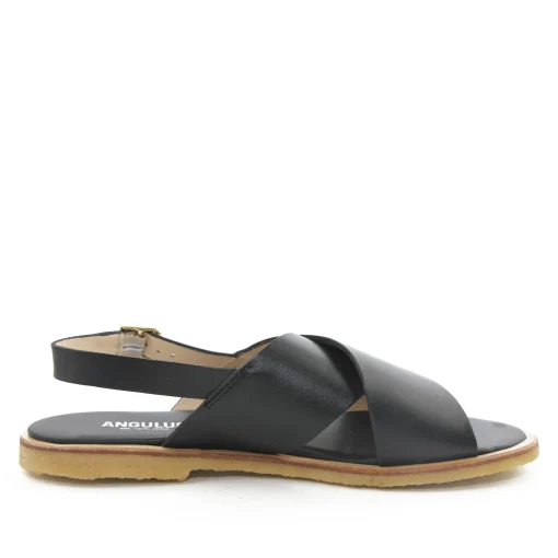 Angulus 5637 Sort Slingback Remsandal