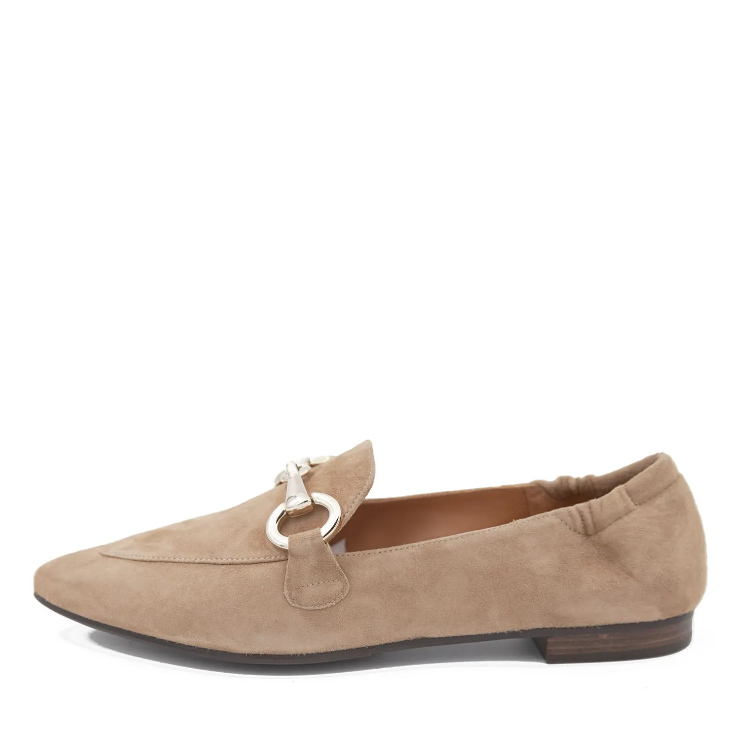 Billi Bi A4503 Taupe Ruskinds Loafer m/bidsel