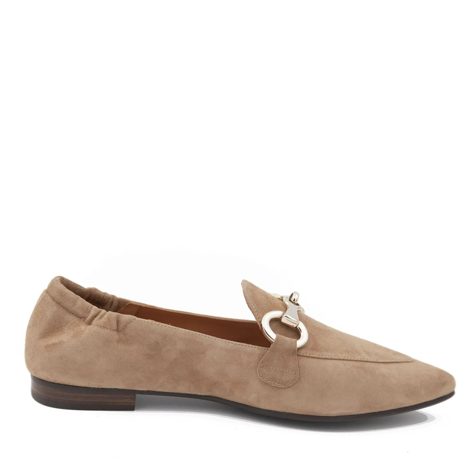 Billi Bi A4503 Taupe Ruskinds Loafer m/bidsel