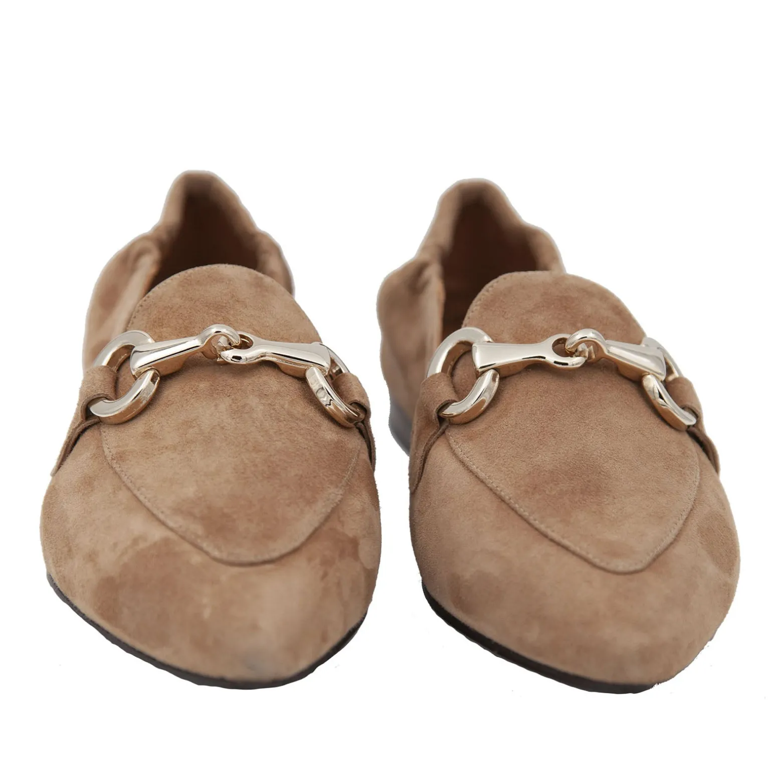 Billi Bi A4503 Taupe Ruskinds Loafer m/bidsel