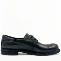 Bubetti 9742 Snøresko Sort Patina