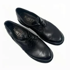 Bubetti 9742 Snøresko Sort Patina