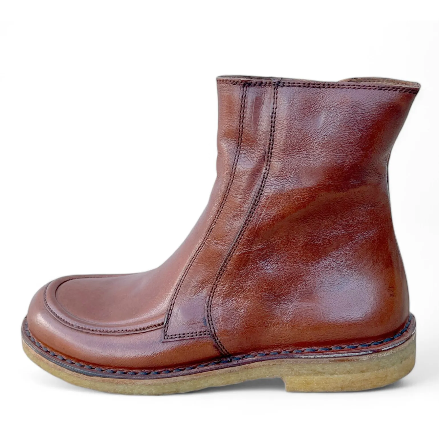 Bubetti 10116-Cognac-rågummi-Støvle