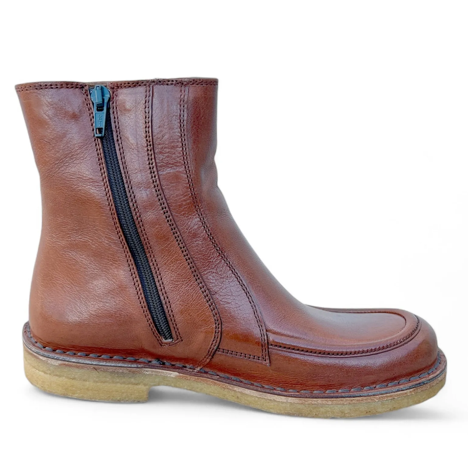 Bubetti 10116-Cognac-rågummi-Støvle