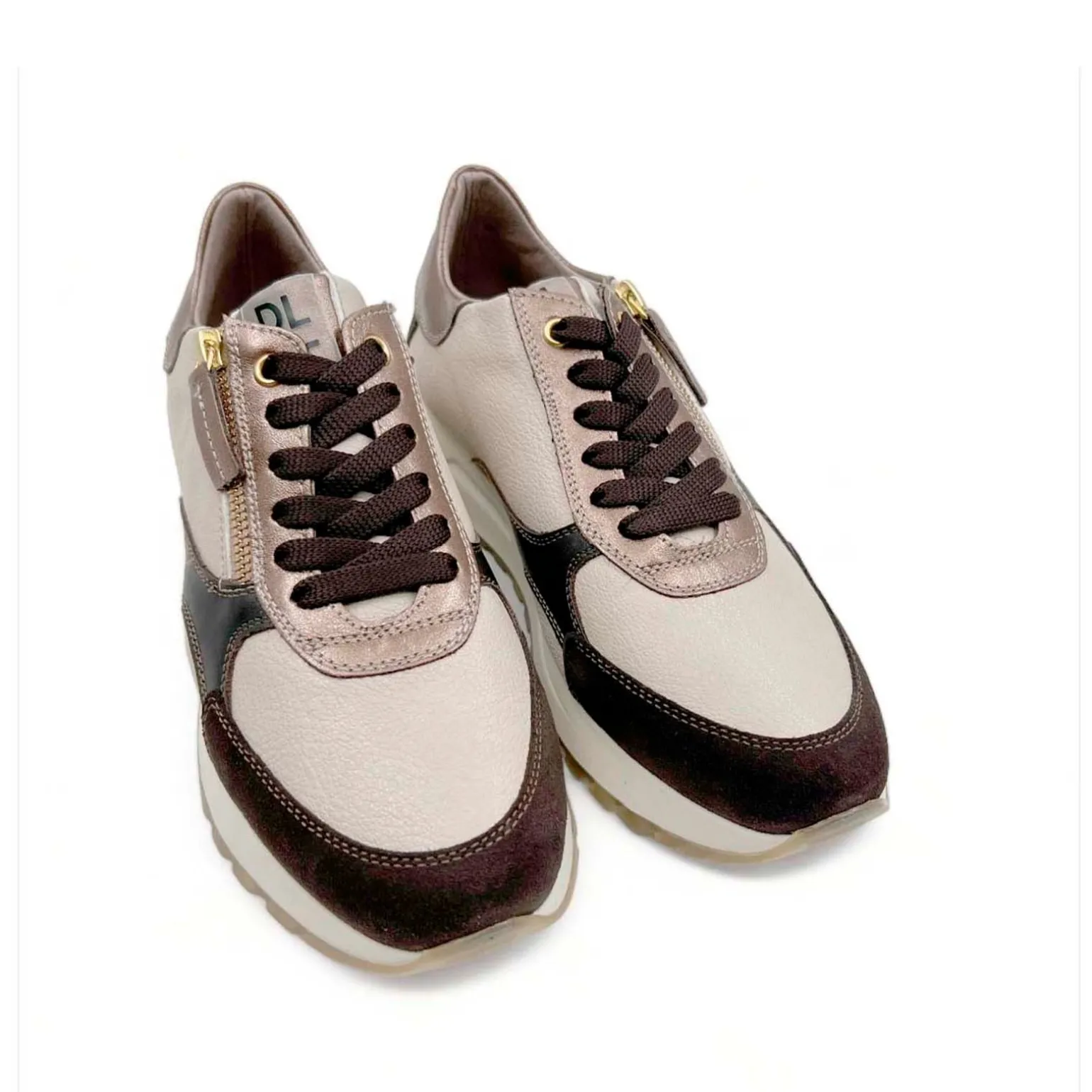 DLSPORT 6302 Beige-Brun-Bronce