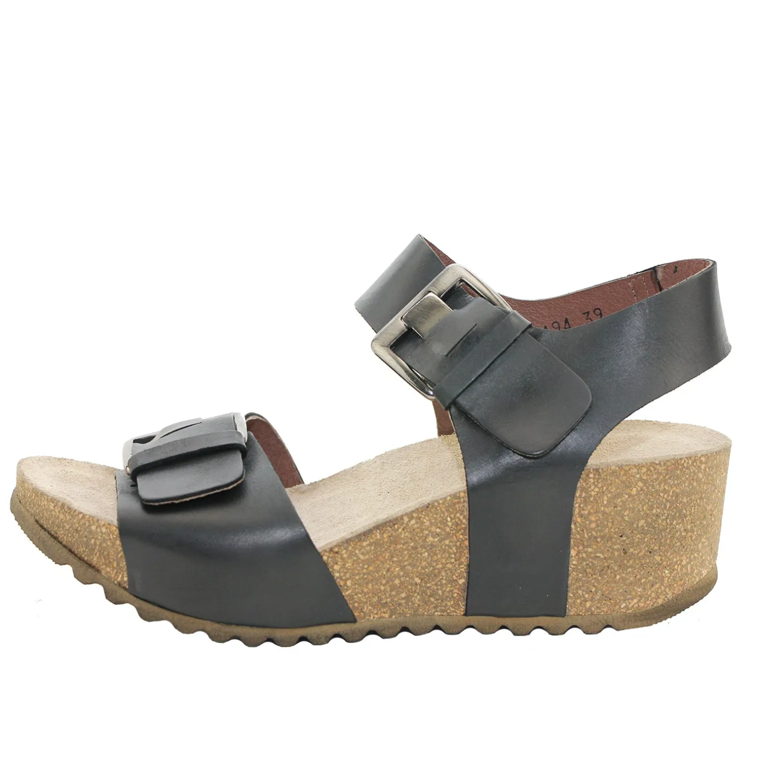 Lofina E5-194 Sort Kilehælsandal