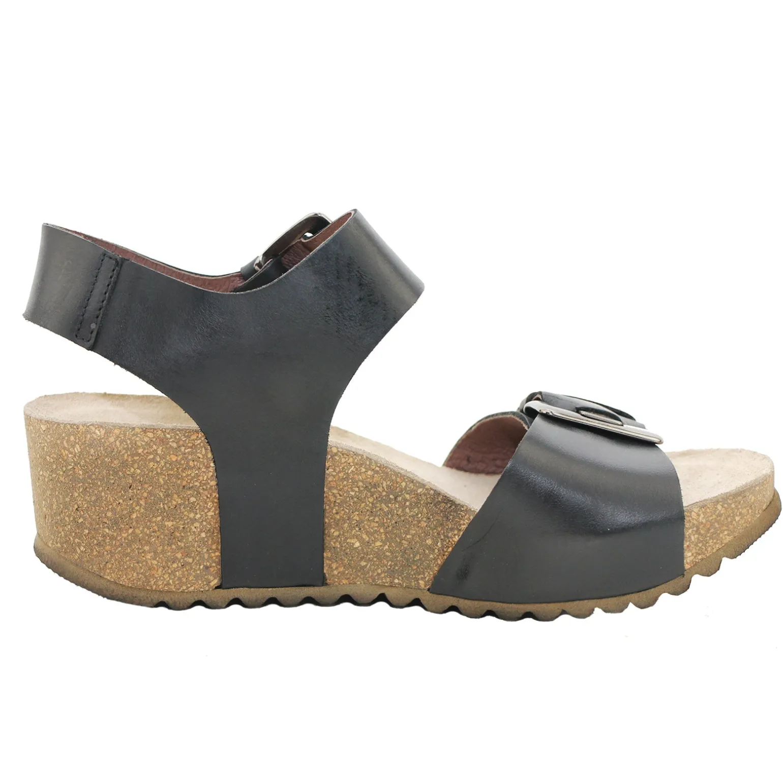 Lofina E5-194 Sort Kilehælsandal