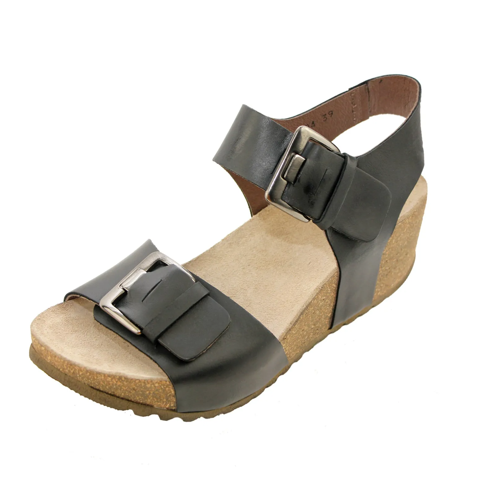 Lofina E5-194 Sort Kilehælsandal