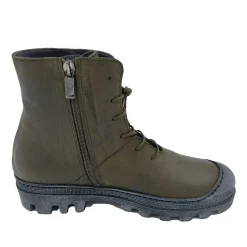 Lofina I6-965 Carciofo Grøn Dame Snørestøvle i Skind